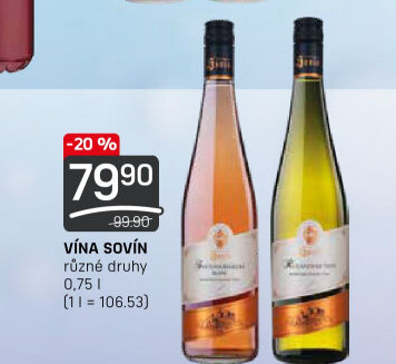 Vína Vinný sklep Sovín