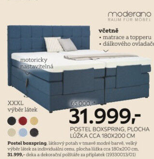POSTEL BOXSPRING