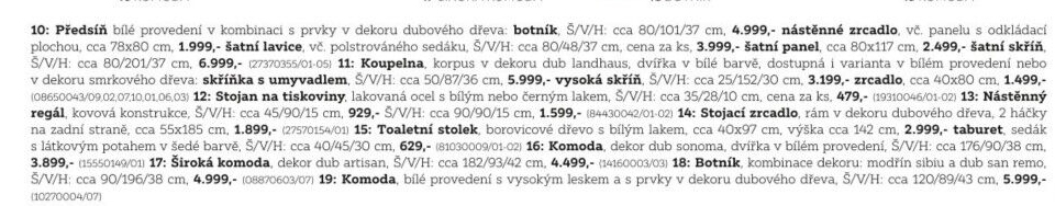 SKŘÍŇKA S UMYVADLEM