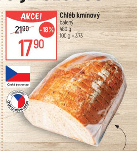 Chléb kmínový