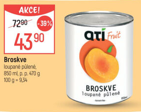 Kompot broskve Ati