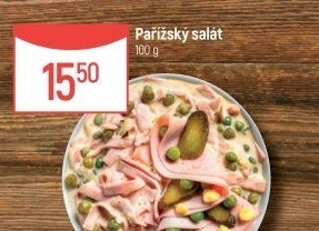 Pařížský salát Globus