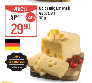 Sýr Ementál 45 % Goldsteig