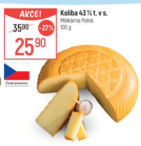 Sýr Koliba Mlékárna Polná
