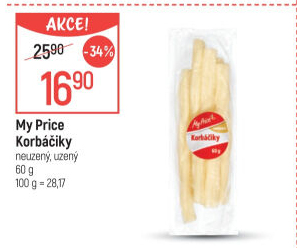 Sýr korbáčky My price