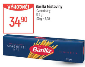 Těstoviny Barilla