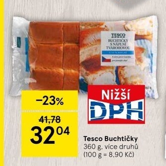 Buchtičky české Tesco