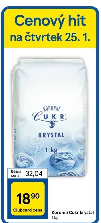 Cukr krystal Korunní
