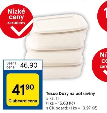 Dóza na potraviny Tesco