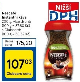Instantní kávy Nescafé