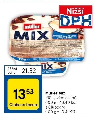 Jogurt Müller Mix
