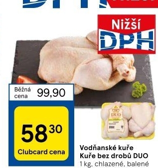 Kuře duo Vodňanské kuře
