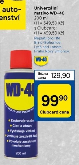 Mazivo WD-40
