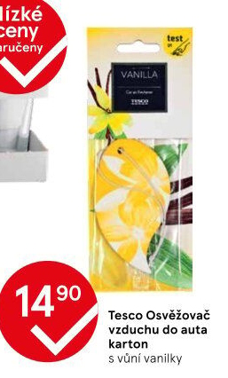 Osvěžovač vzduchu do auta Tesco