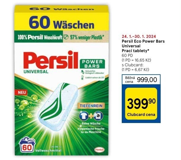 Prací kapsle Eco Power Bars Persil