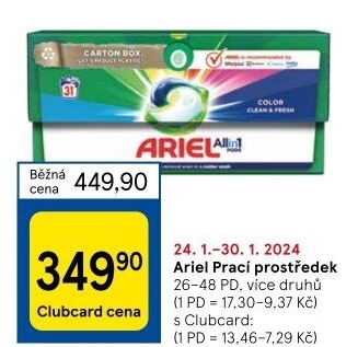 Prací prostředky Ariel