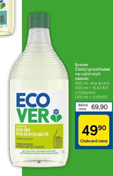 Prostředek na nádobí Ecover