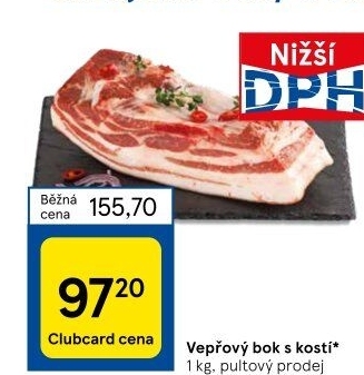 Vepřový bok s kostí