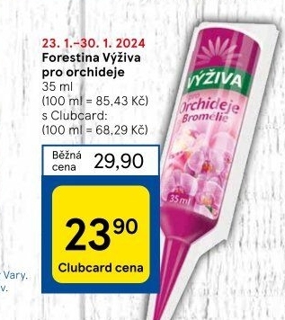 Výživa pro orchideje Forestina