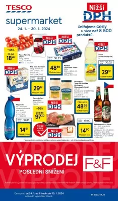 akční leták Tesco 24.1.2024-30.1.2024