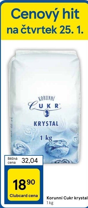 Cukr krystal Korunní