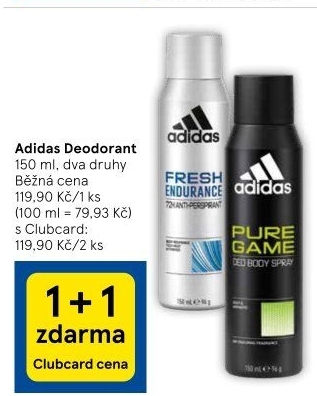 Deodoranty Adidas