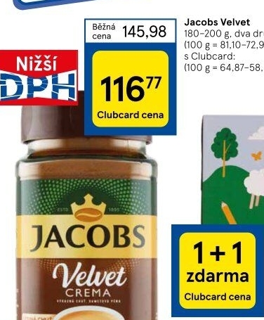 Instantní káva Jacobs Velvet