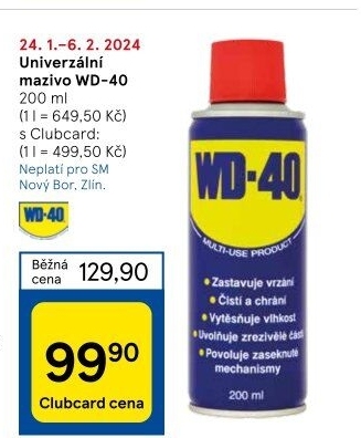 Mazivo WD-40