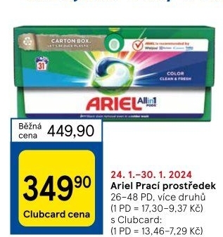 Prací prostředky Ariel
