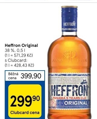 Rum Original 5YO Heffron Panama