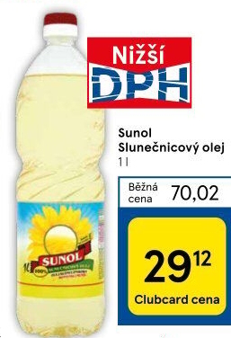 Slunečnicový olej Sunol