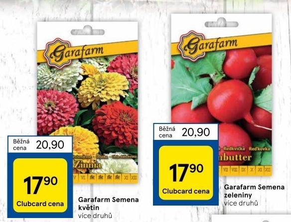 Zahradní osivo Garafarm