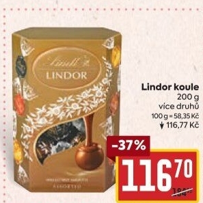 Bonboniéra Pralinky Lindor Lindt