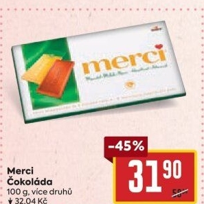 Čokoláda Merci