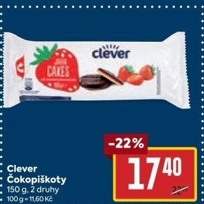 Čokopiškoty Clever