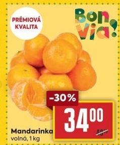 Mandarinky Billa Bonvia