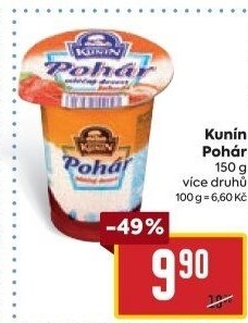 Mléčný Pohár Mlékárna Kunín