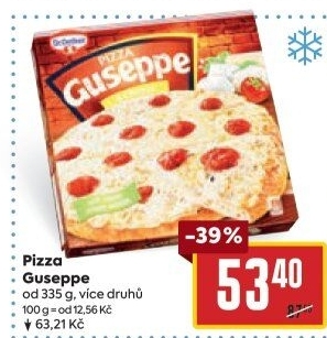 Pizza mražená Guseppe Dr. Oetker