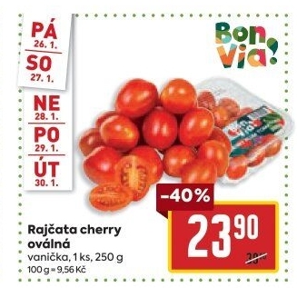 Rajčata cherry Billa Bonvia