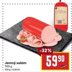 Salám jemný Kostelecké uzeniny