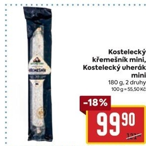 Salám Křemešník kostelecký Kostelecké uzeniny
