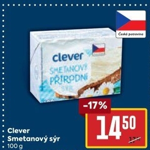 Smetanový sýr Clever