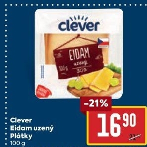 Sýr Eidam uzený Clever