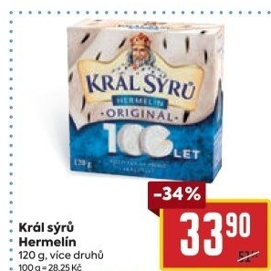 Sýr Hermelín Král sýrů