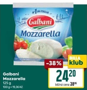 Sýr Mozzarella Galbani