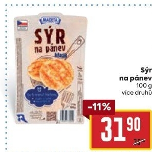 Sýr na pánev Madeta