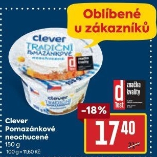 Tradiční pomazánkové Clever