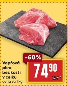 Vepřová plec bez kosti