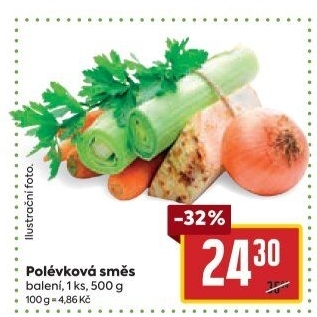 Zeleninová polévková směs