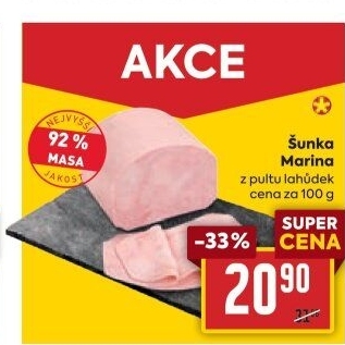 Šunka Marina nejvyšší jakosti